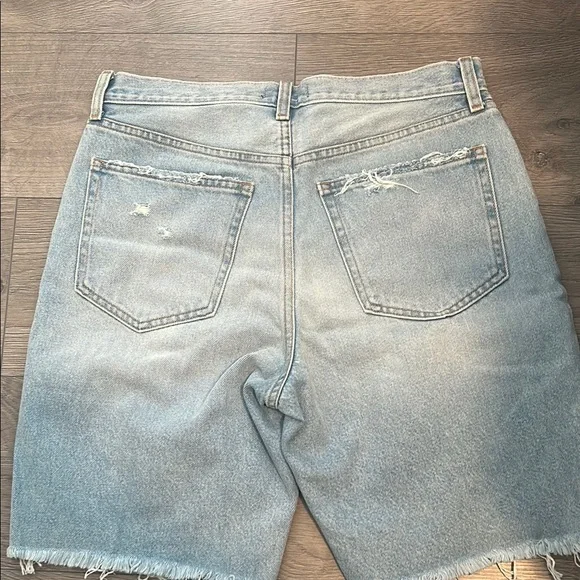 High Rise Denim Jort - Picture 3 of 3